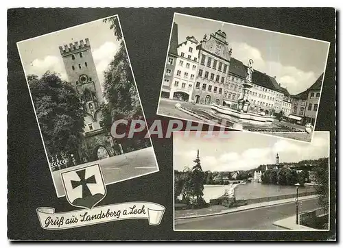 Cartes postales moderne Gruss aus Landsberg a Lech