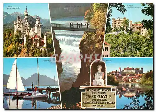 Cartes postales moderne Lechfall bei Fussen im Allgau