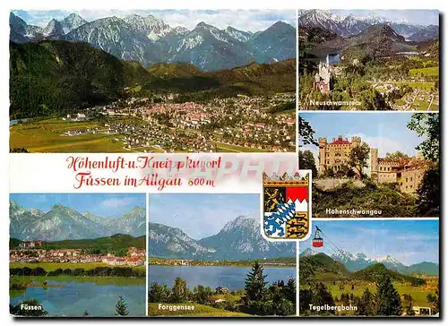 Cartes postales moderne Hohenluft u Kneippkurort Fussen im Allgau