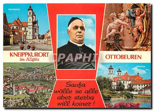 Cartes postales moderne Kneippkurort Ottobeuren im Allgau