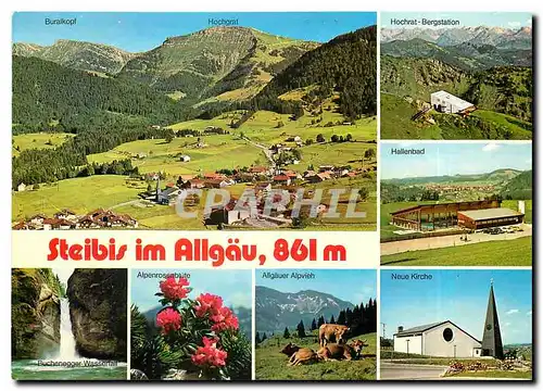 Cartes postales moderne Steibes im Allgau Hochrat Bergstation Hallenbad