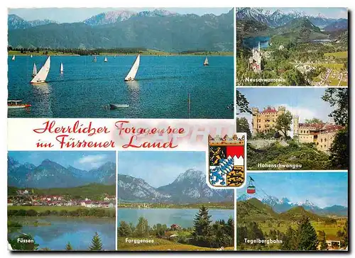 Cartes postales moderne Herrlicher Forggeusee un Fussener Land