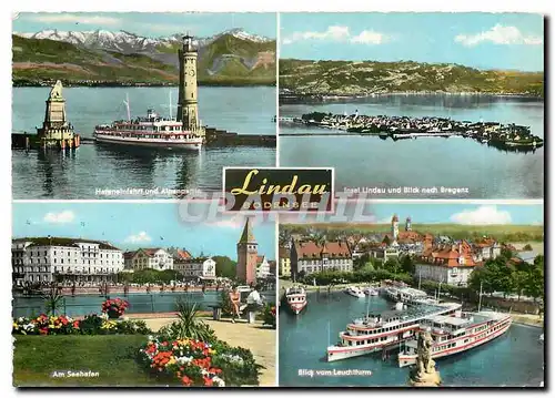 Moderne Karte Lindau Bodensee