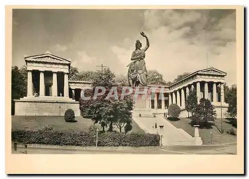 Moderne Karte Munchen Bavaria mit Bahmeshalle