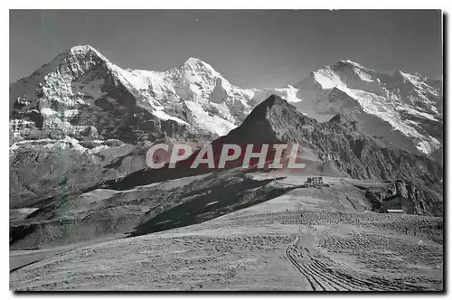 Cartes postales moderne Mannlichen Berner Oberland Eiger Munch Jungfrau