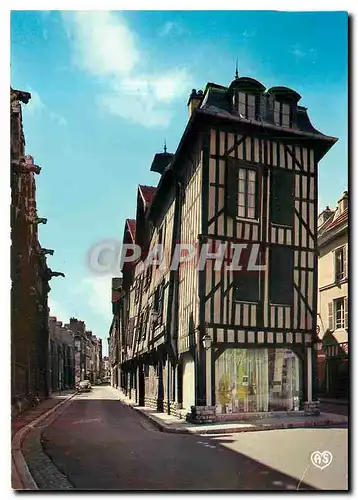 Cartes postales moderne Troyes Rue Mole Maison