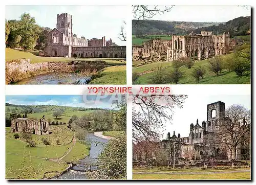 Cartes postales moderne Yorkshire Abbeys