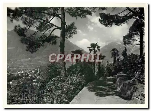 Cartes postales moderne Merano Passeggiata Tappeiner