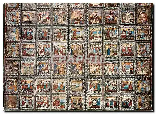 Cartes postales moderne Zillis GR Kirche St Martin alteste romanische Kirchendecke