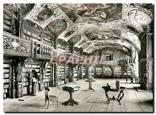 Cartes postales moderne Cistercienserrinen Abtei Waldsassen Bibliotheksaal Bibliotheque