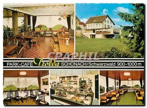 Moderne Karte Park Cafe Trolda Schonach Schwarzwald