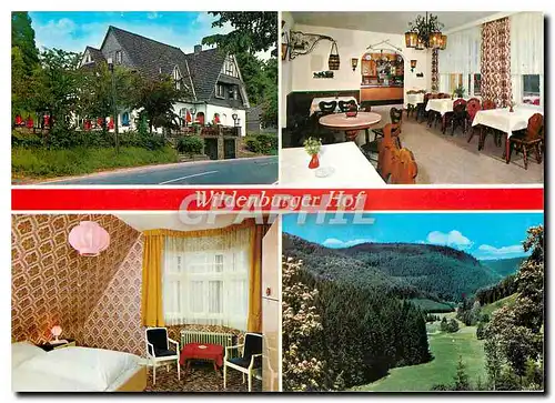 Cartes postales moderne Hotel Restaurant Cafe Wildenburger Hof Crottorf Westerwald