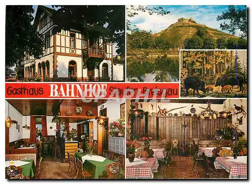 Cartes postales moderne Gasthaus Bahnhof Staufer Breisgau