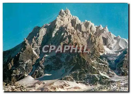 Cartes postales moderne Chamonix Mont Blanc Feerie blanche sur l'Aiguille du Midi