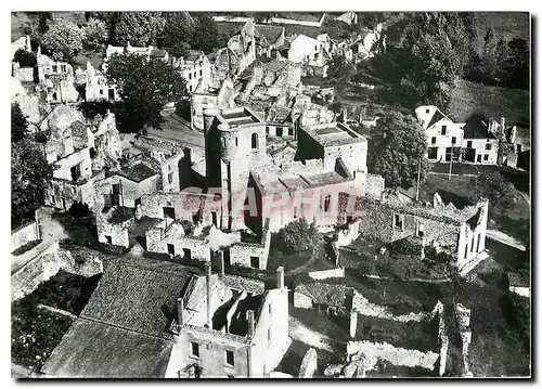 Moderne Karte Oradour sur Glane Hte Vienne Classe Site Historique Vue aerienne