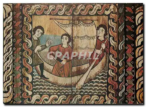 Cartes postales moderne Alteste romanische Kirchendecke St Martin in Zillis Graubunden