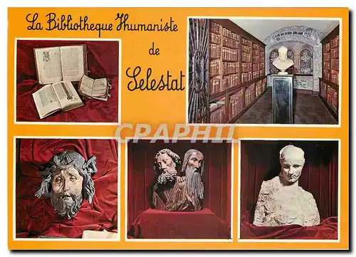 Cartes postales moderne La Bibliotheque Humaniste de Selestat