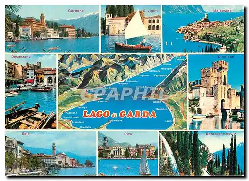 Cartes postales moderne Lago di Garda