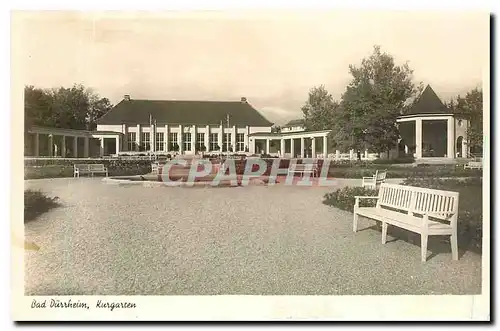 Cartes postales moderne Bad Durrheim Kurgarten