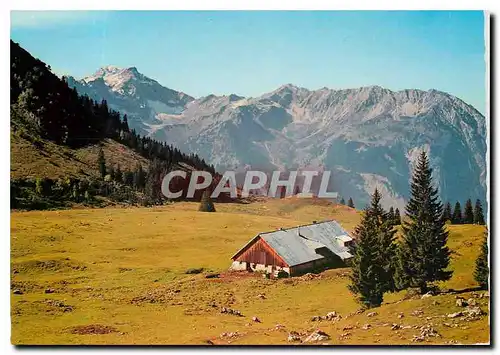 Moderne Karte Kurorte Hindelang Hinterstein im Allgau