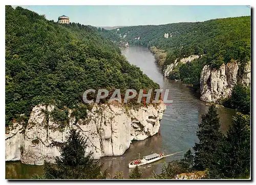 Cartes postales moderne Weltenburg Kelheim Donaudurchbruch