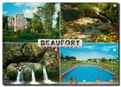 Cartes postales moderne Beaufort Chateau