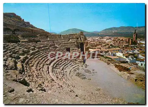 Cartes postales moderne Sagunto Valencia Vue partielle et Theatre Romain