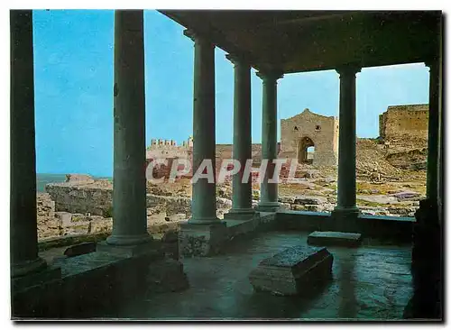 Cartes postales moderne Sagunto Valencia Chateau vue partielle