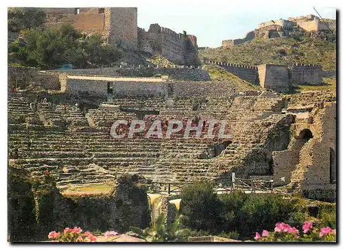 Moderne Karte Sagunto Valencia Ampitheatre romain