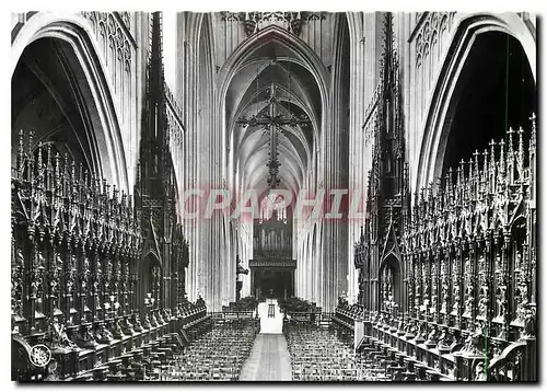 Cartes postales moderne Antwerpen Kathedraal Choeur et Nef contrale  Orgue