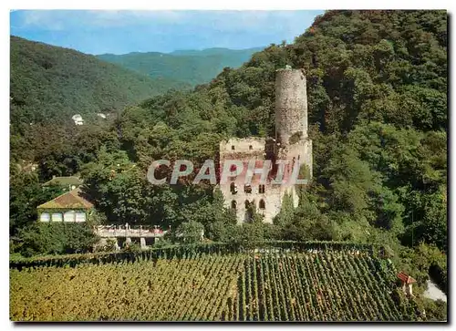 Moderne Karte Strahlenburg Burg Gasthof Schrieshelm an der Bergstrasse