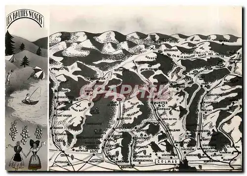 Cartes postales moderne Souvenir des Hautes Vosges