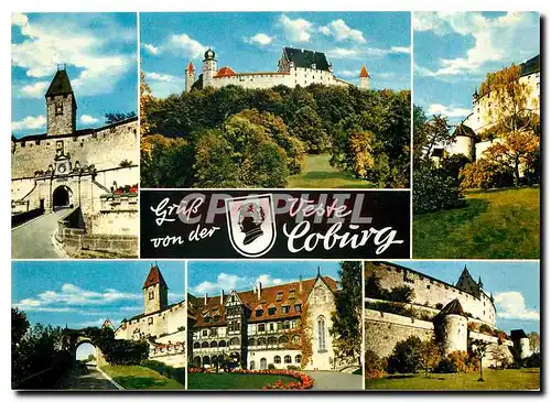 Cartes postales moderne Gruss von der Veste Coburg