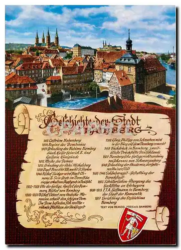 Cartes postales moderne Bamberg