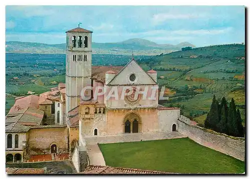 Cartes postales moderne Assisi Basilica di S Francesco Eglise Superiore