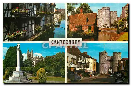 Cartes postales moderne Canterbury The Weavers Houses Westgate Gardens