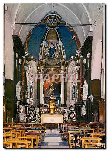 Cartes postales moderne Wulveringem Hoofdaltaar met schilderij Marias Hemelvaart door