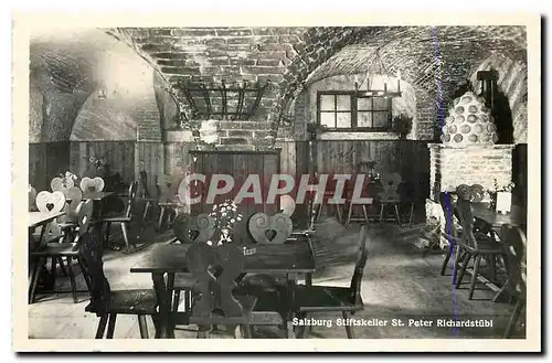Cartes postales moderne Salzburg Stiftskeller St Peter Richardstubl