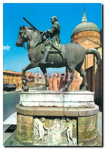 Cartes postales moderne Padova Monument equestre au Gattamelata Donatello