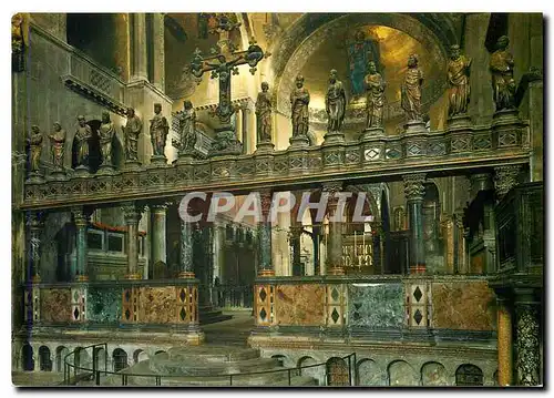 Cartes postales moderne Venezia Basilique de S Marc Iconostase