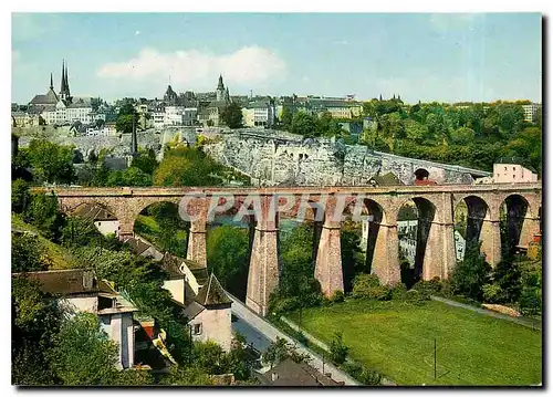 Cartes postales moderne Luxembourg Panorama de la Ville haute