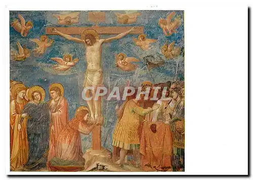 Cartes postales moderne Giotto Cappella degli Scrovegni La Crocifissione