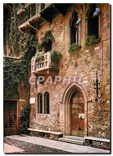 Cartes postales moderne Verona Maison de Juliette Le balcon
