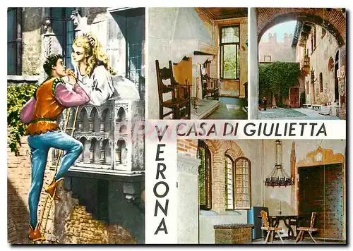 Cartes postales moderne Verona Casa du Giulietta