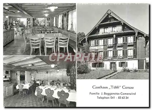 Moderne Karte Gasthaus Tubli Gersau am Vierwaldstattersee