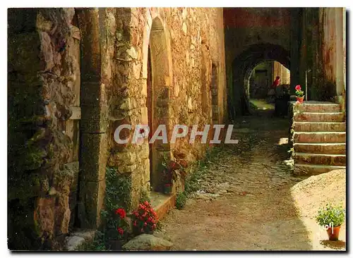 Cartes postales moderne Sainte Agnes Alpes Maritimes Le village du littoral le plus haut d'Europe Une vieille rue