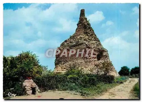 Moderne Karte Autun Pyramide romaine dite Pierre de Couhard Tombeau a Divitiacus