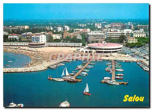 Moderne Karte Costa Dorada Tarragona Salou Plage Beach