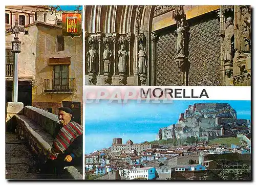 Cartes postales moderne Morella Castellon Vista Parcial