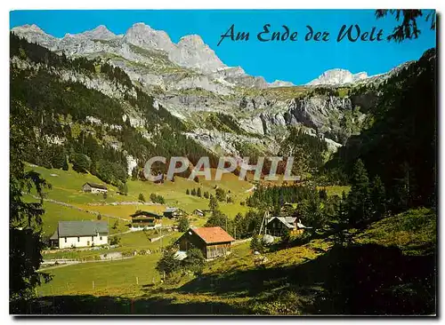 Moderne Karte Engelberg Zentralschweiz Sommer und Winterkurort